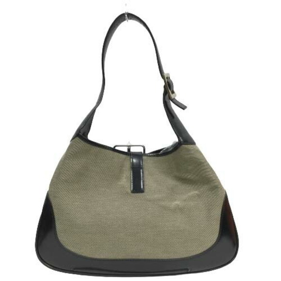 Gucci Shoulder Bag Jackie Line Canvas x Leather - Picture 5 of 13